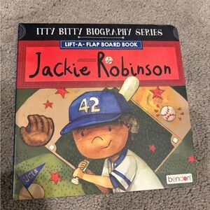 Jackie Robinson Lift-a-Flap Board Book